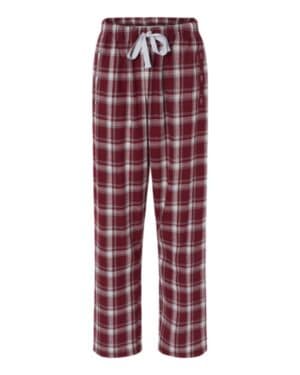 HERITAGE MAROON PLAID Boxercraft BW6620 women's haley flannel pants