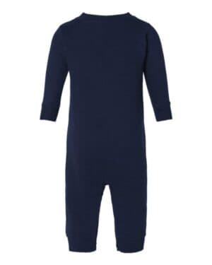 NAVY Rabbit skins 4447 infant fleece one-piece