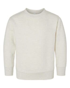 NATURAL HEATHER Rabbit skins 3317 toddler fleece crewneck sweatshirt