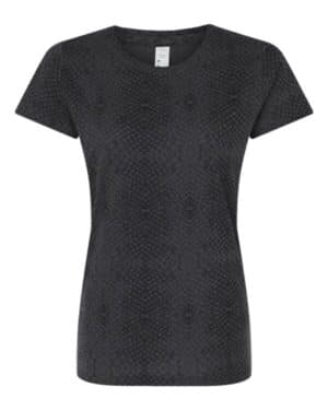 BLACK REPTILE Lat 3516 women's fine jersey tee