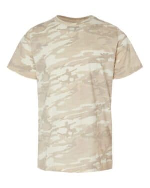 NATURAL CAMO Lat 6101 youth fine jersey tee