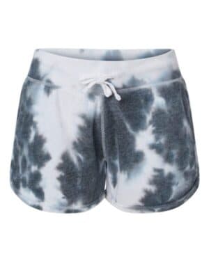 J america 8856 women's fleece shorts