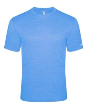 COLUMBIA BLUE HEATHER Badger 4940 triblend performance t-shirt