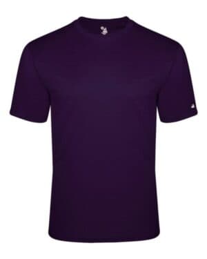 PURPLE Badger 4940 triblend performance t-shirt