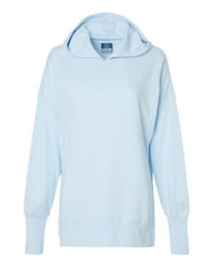 Mv sport W23720 women's french terry hooded sweatshirt