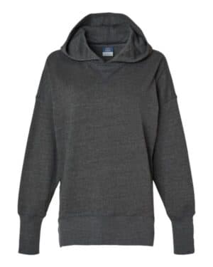 CHARCOAL Mv sport W23720 women's french terry hooded sweatshirt