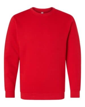 RED Lat 6925 elevated fleece crewneck sweatshirt