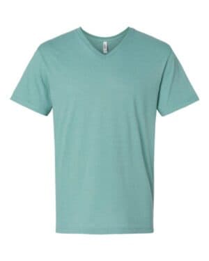 HEATHER ARCTIC American apparel 2006CVC cvc v-neck tee