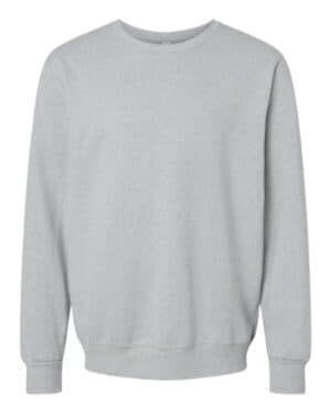 FROST GREY HEATHER 701MR eco premium blend ring-spun crewneck sweatshirt