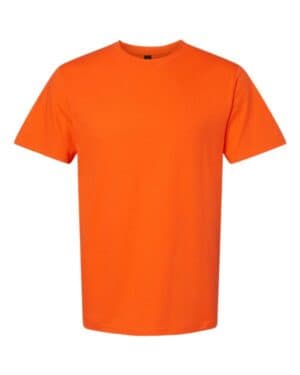 ORANGE Gildan 65000 softstyle midweight t-shirt