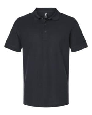 BLACK Gildan 85800 hammer pique polo