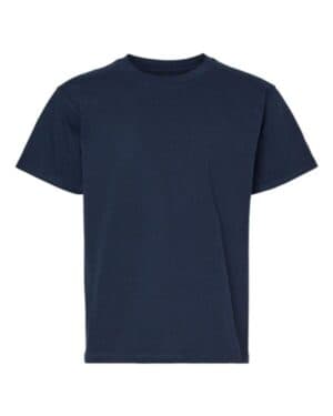 NAVY Gildan 65000B softstyle youth midweight t-shirt