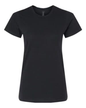 PITCH BLACK Gildan 65000L softstyle women's midweight t-shirt