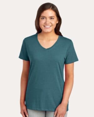Jerzees 560WVR women's premium blend v-neck