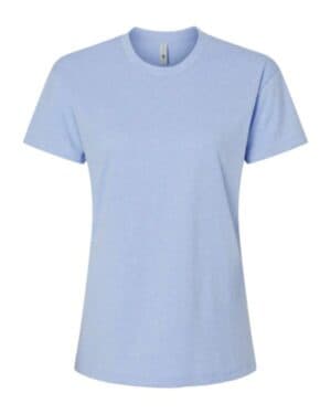 HEATHER COLUMBIA BLUE Next level 6600 women's cvc relaxed t-shirt