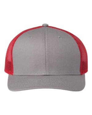 GREY/ RED The game GB452E everyday trucker cap