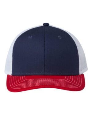NAVY/ RED/ WHITE The game GB452E everyday trucker cap