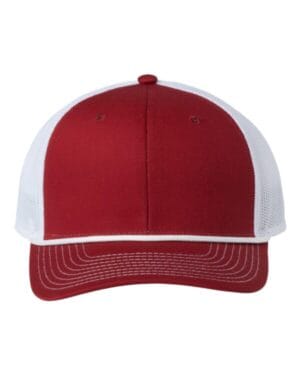 CARDINAL/ WHITE The game GB452R everyday rope trucker cap