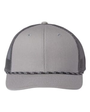 LIGHT GREY/ CHARCOAL The game GB452R everyday rope trucker cap