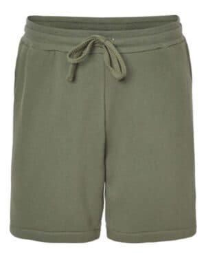MILITARY GREEN Bella canvas 3724 sponge fleece shorts