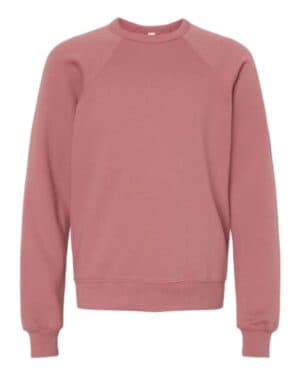 Bella canvas 3901Y youth sponge fleece crewneck sweatshirt