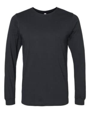 SOLID BLACK BLEND Bella canvas 3501CVC heather cvc long sleeve tee