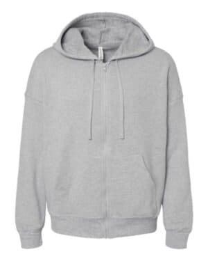 ATHLETIC HEATHER Bella canvas 3759 sponge fleece dtm full-zip hoodie
