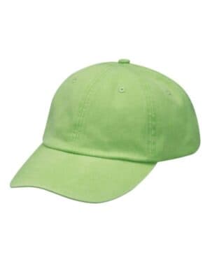 LIME Adams headwear LP101 optimum pigment-dyed cap