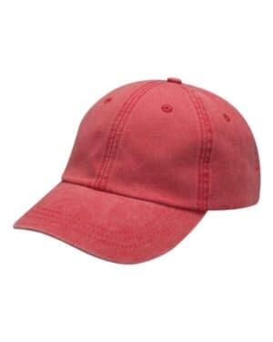 RED Adams headwear LP101 optimum pigment-dyed cap
