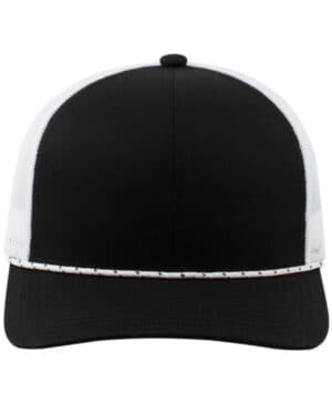 Pacific headwear 104BR trucker snapback braid cap