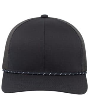 NAVY Pacific headwear 104BR trucker snapback braid cap