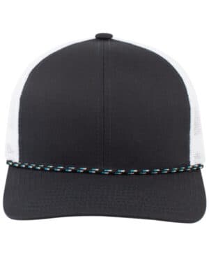 Pacific headwear 104BR trucker snapback braid cap