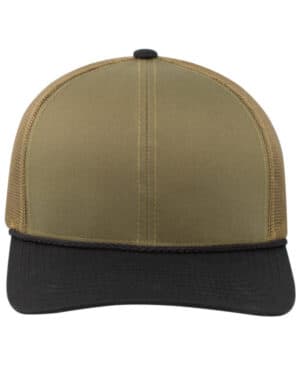 Pacific headwear 104BR trucker snapback braid cap