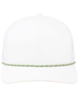 Pacific headwear 104BR trucker snapback braid cap