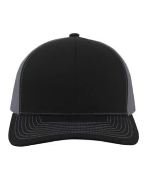 Pacific headwear 104S contrast stitch trucker snapback