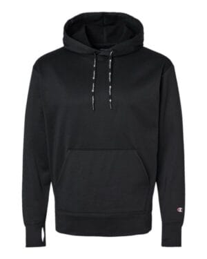 BLACK Champion CHP180 sport hooded sweatshirt
