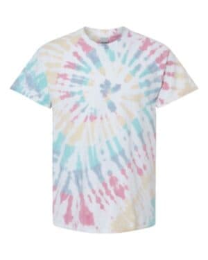 WANDERLUST Dyenomite 200MS multi-color spiral tie-dyed t-shirt