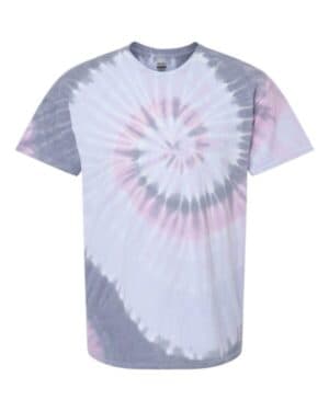 MALIBU Dyenomite 200MS multi-color spiral tie-dyed t-shirt
