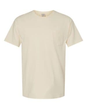 PARCHMENT Comfortwash by hanes GDH150 garment-dyed pocket t-shirt