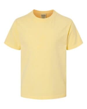 SUMMER SQUASH YELLOW Comfortwash by hanes GDH175 garment-dyed youth t-shirt