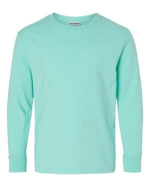 MINT Comfortwash by hanes GDH275 garment-dyed youth long sleeve t-shirt