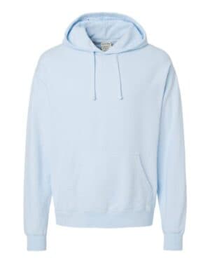 SOOTHING BLUE Comfortwash by hanes GDH450 garment-dyed hooded sweatshirt