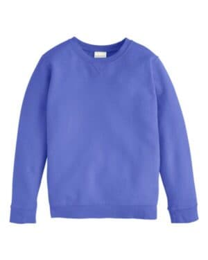 DEEP FORTE BLUE Comfortwash by hanes GDH475 garment-dyed youth crewneck sweatshirt