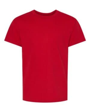 ATHLETIC CRIMSON Hanes 5480 essential-t youth t-shirt