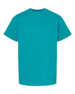 ATHLETIC TEAL Hanes 5480 essential-t youth t-shirt