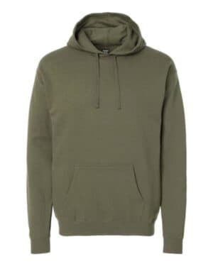 FATIGUE GREEN Hanes RS170 perfect fleece hooded sweatshirt