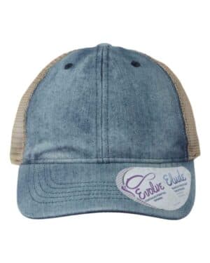 Infinity her DAISY women's denim mesh-back cap