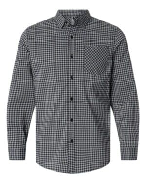 GREY/ BLACK Burnside 3291 technical stretch burn shirt
