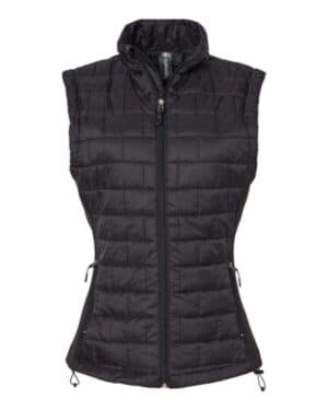 BLACK Burnside 5703 women's elemental puffer vest