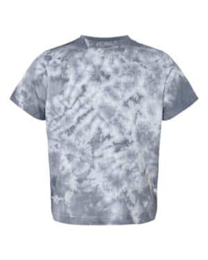 SILVER Dyenomite 330CR toddler crystal tie-dyed t-shirt